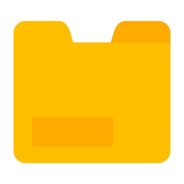 belge dosya dizin simgesi düz biçimli