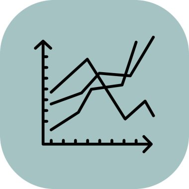 grafik vektör çizgisi simgesi dekoru