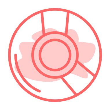 fan simgesi vektör illüstrasyonu