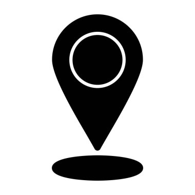 harita işaretleyici simgesi vektörü