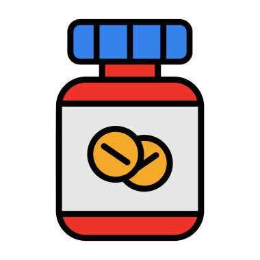 şişe simgesi vektör çizimi çizimi