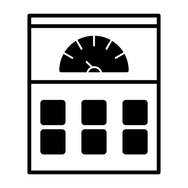 Takvim. Web simgesi basit tasarım