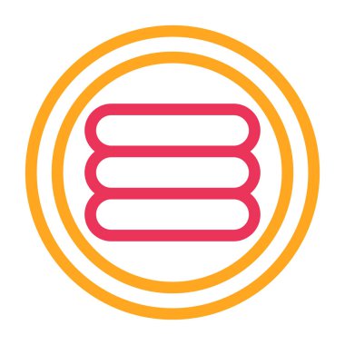 Modern simgenin vektör illüstrasyonu