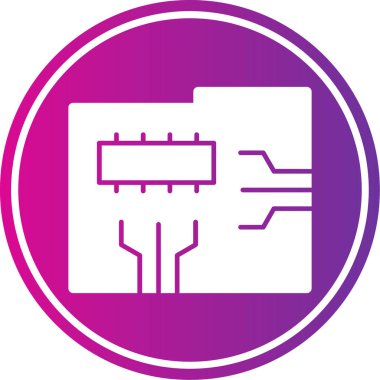 Modern b 'nin vektör illüstrasyonu bilgisayarın simgesinden yoksun