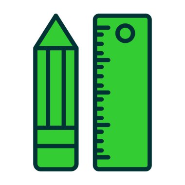 Kalem. Web simgesi basit tasarım