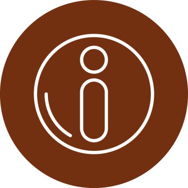 Bilgi simgesi, vektör illüstrasyon tasarımı