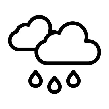 hava simgesi vektör illüstrasyonu