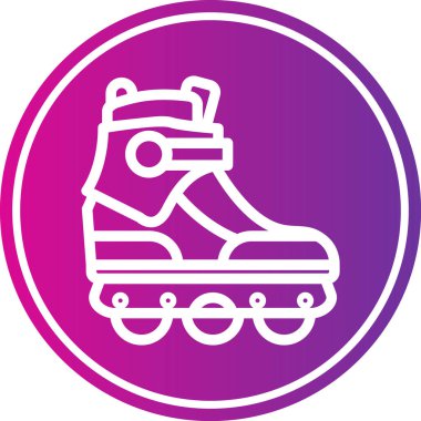 paten simge vektör çizim