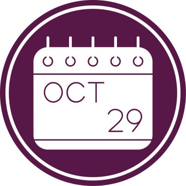 Tek bir günlük takvimdeki 10 Ekim tarihi