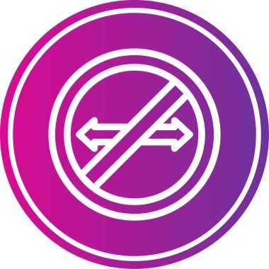 Dumanlı ikon vektör illüstrasyonu yok