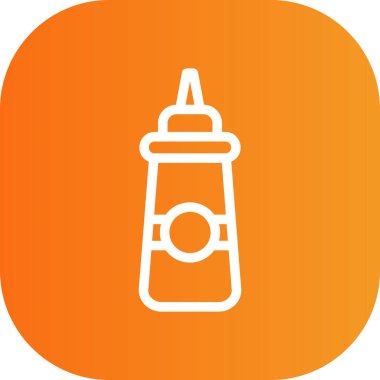 Modern simgenin vektör illüstrasyonu