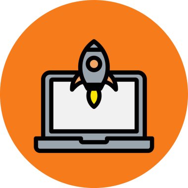 Başlangıç. Web simgesi basit tasarım