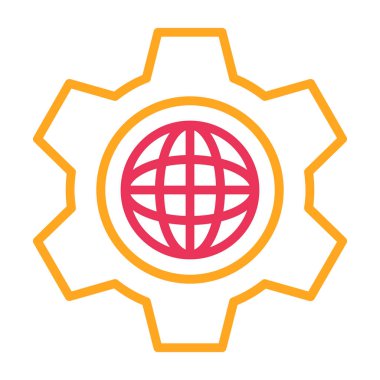 genel ağ simgesi çizimi