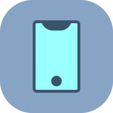 akıllı telefon simgesi vektör illüstrasyonu