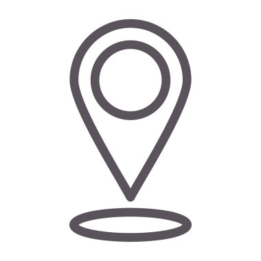 Konum Çizgisi Gradyan Simgesi