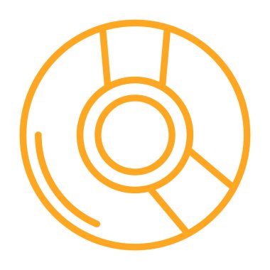 Modern simgenin vektör illüstrasyonu