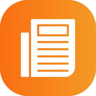 Kağıdın vektör simgesi