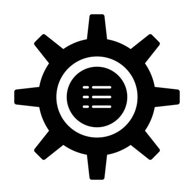 Kişisel veri depolamanın vektör simgesi, düzenlenebilir