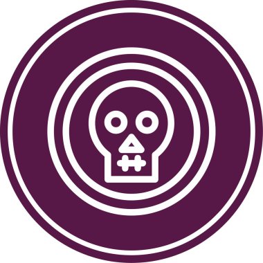 Modern cadılar bayramının vektör çizimi