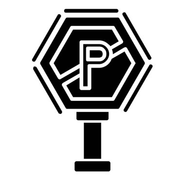 vektör park simgesi illüstrasyonu