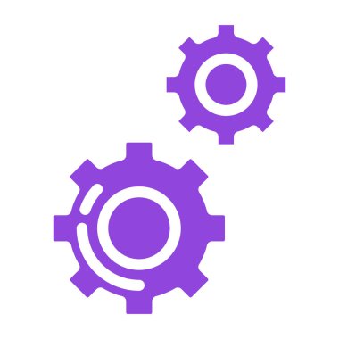 Vites vektör simgesi. düz biçim sembolü.