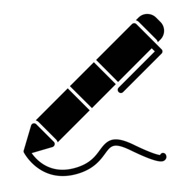 boya ikonu vektörü. özet vektör illüstrasyonu