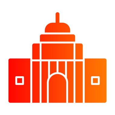 bina simgesi, vektör illüstrasyonu