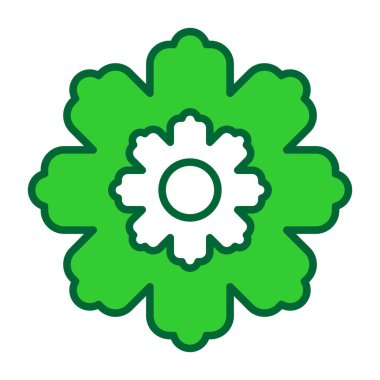 simge ile çiçek yaprakları