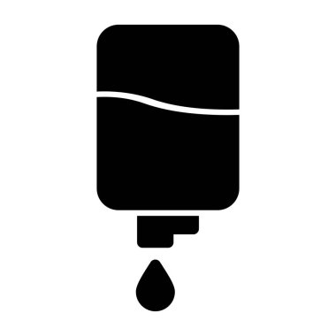 su damlası simgesi, düz dizayn