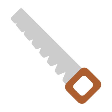 Saw simgesi, vektör illüstrasyon tasarımı