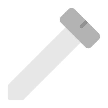 Tek jilet simgesinin vektör illüstrasyonu