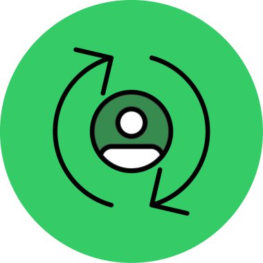 seo modern simgesinin vektör illüstrasyonu