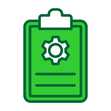 Web ve mobil uygulaması tasarım, belge logo kavramı için beyaz arka plan üzerinde izole belge simge vektör