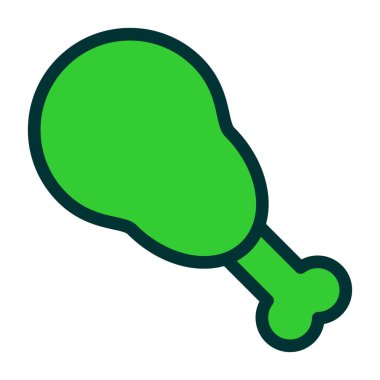 Dondurma ikonu. vektör illüstrasyonu