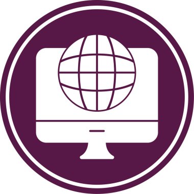 seo modern simgesinin vektör illüstrasyonu