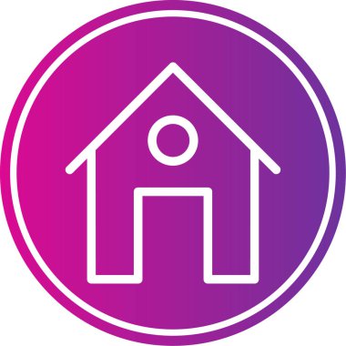 house vektör simgesi modern basit tasarım