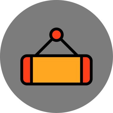 Vektör evrensel simgesi Trendy bakmak.