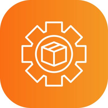 Vektör ayarı Simge illüstrasyonu