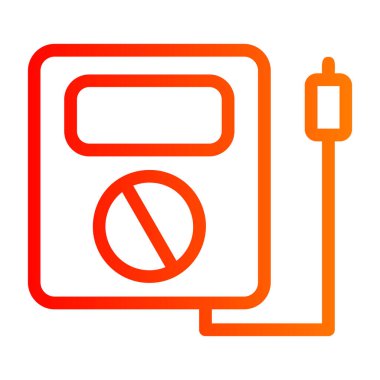 pil simgesi, vektör illüstrasyonu