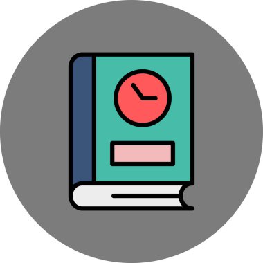 Alarm saat vektör simgesi