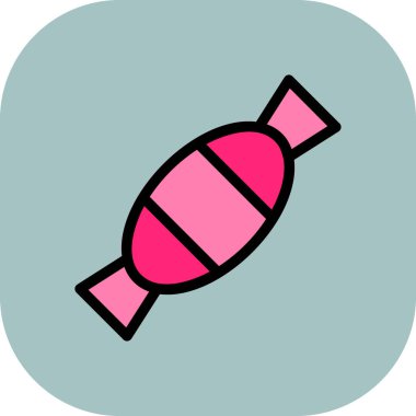 Şekerleme ikonu illüstrasyonu