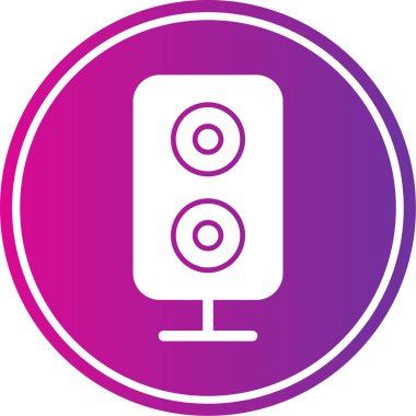 hoparlör vektör illüstrasyonu