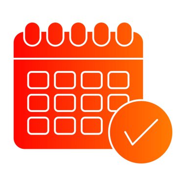 vektör takvim simgesi tasarımı