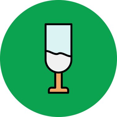 Cam. Web simgesi vektör illüstrasyonu