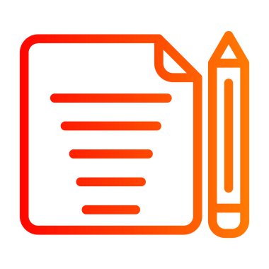 not defteri simgesi vektör illüstrasyonuName