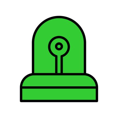 Modern b 'nin vektör illüstrasyonu eksik simgesi