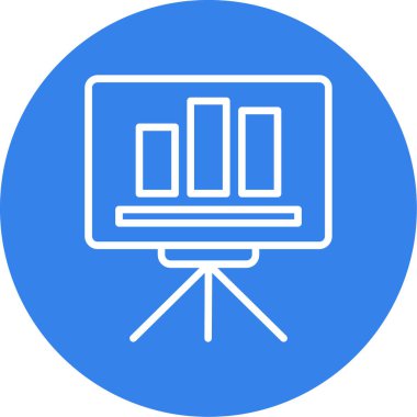 izleyici ikon vektör illüstrasyonu