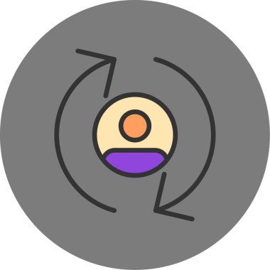 seo modern simgesinin vektör illüstrasyonu