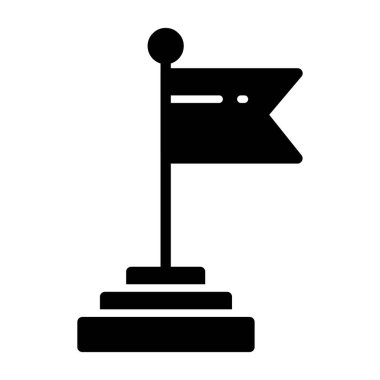 masa vektörü düz simgesi