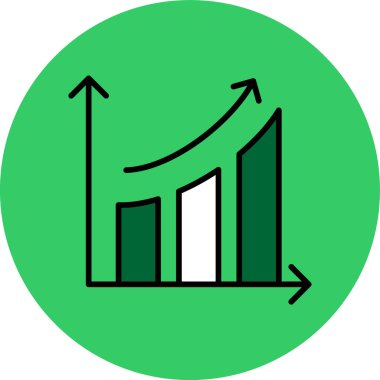 Grafiğin vektör illüstrasyonu